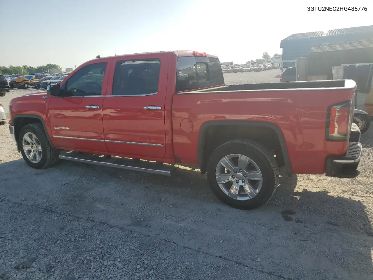 2017 GMC Sierra K1500 Slt VIN: 3GTU2NEC2HG485776 Lot: 56396215
