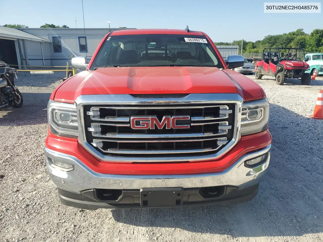 2017 GMC Sierra K1500 Slt VIN: 3GTU2NEC2HG485776 Lot: 56396215