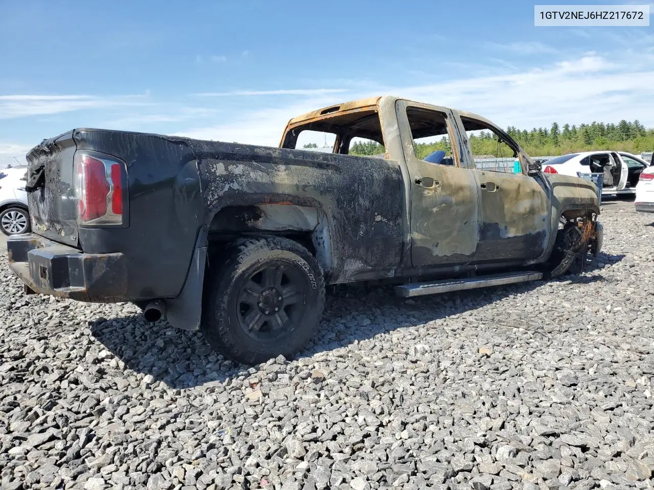 2017 GMC Sierra K1500 Slt VIN: 1GTV2NEJ6HZ217672 Lot: 56976625