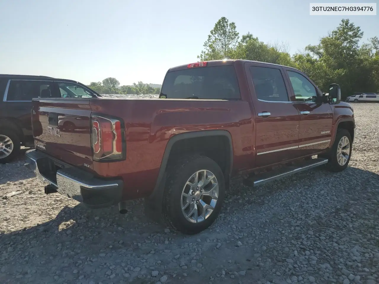 2017 GMC Sierra K1500 Slt VIN: 3GTU2NEC7HG394776 Lot: 62013335