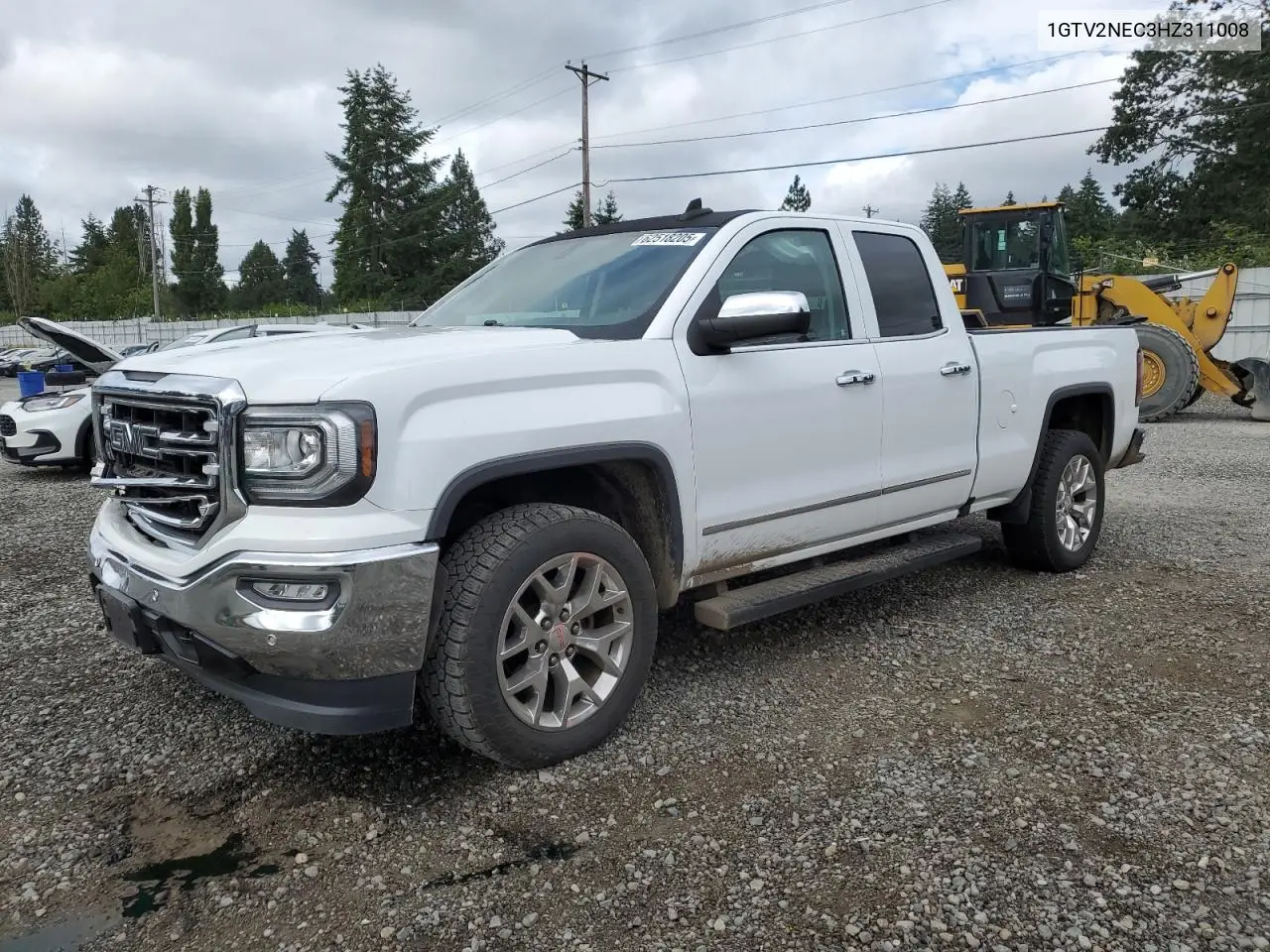 2017 GMC Sierra K1500 Slt VIN: 1GTV2NEC3HZ311008 Lot: 62518205