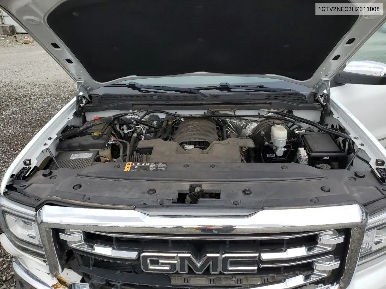 2017 GMC Sierra K1500 Slt VIN: 1GTV2NEC3HZ311008 Lot: 62518205