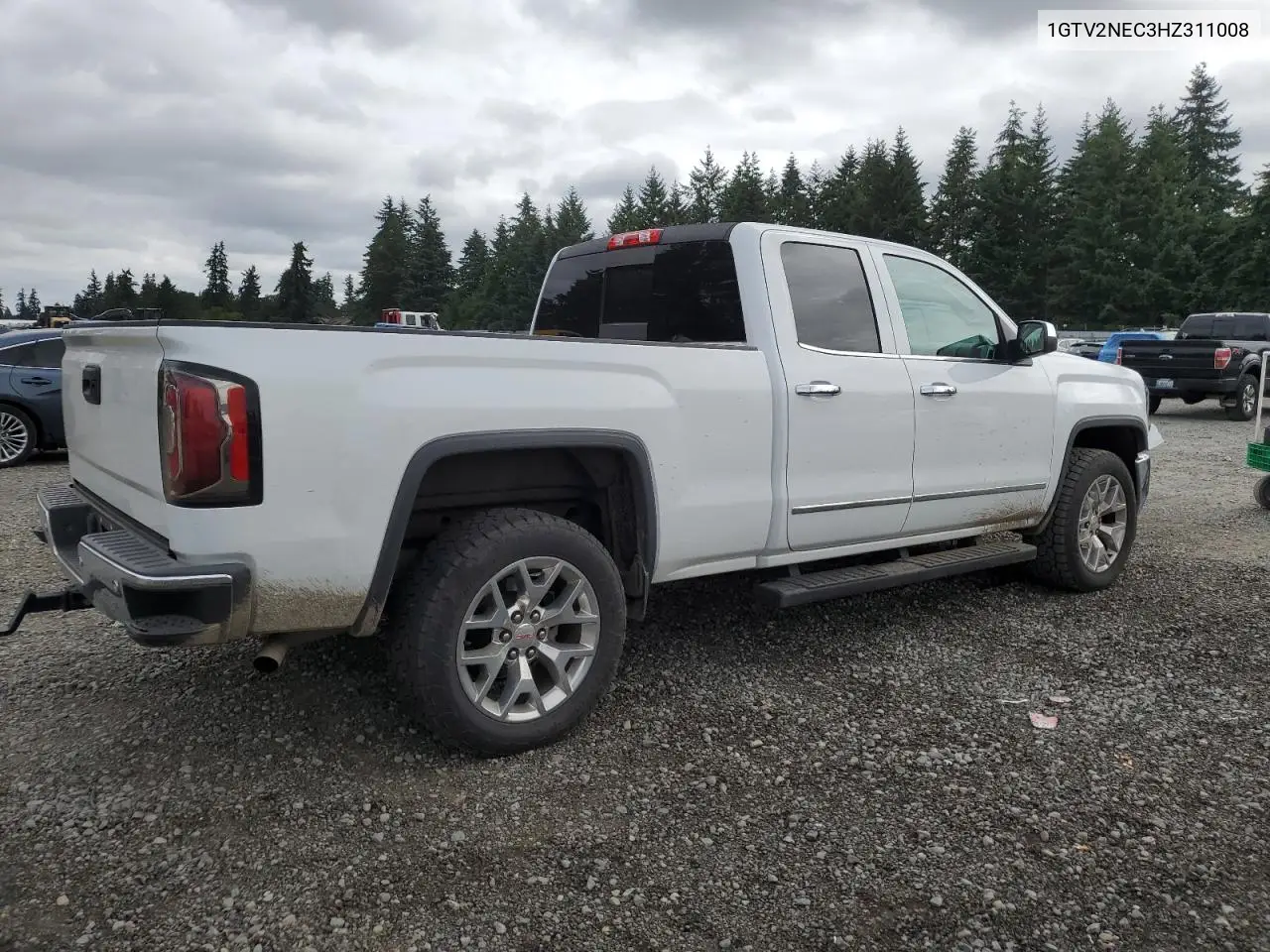2017 GMC Sierra K1500 Slt VIN: 1GTV2NEC3HZ311008 Lot: 62518205