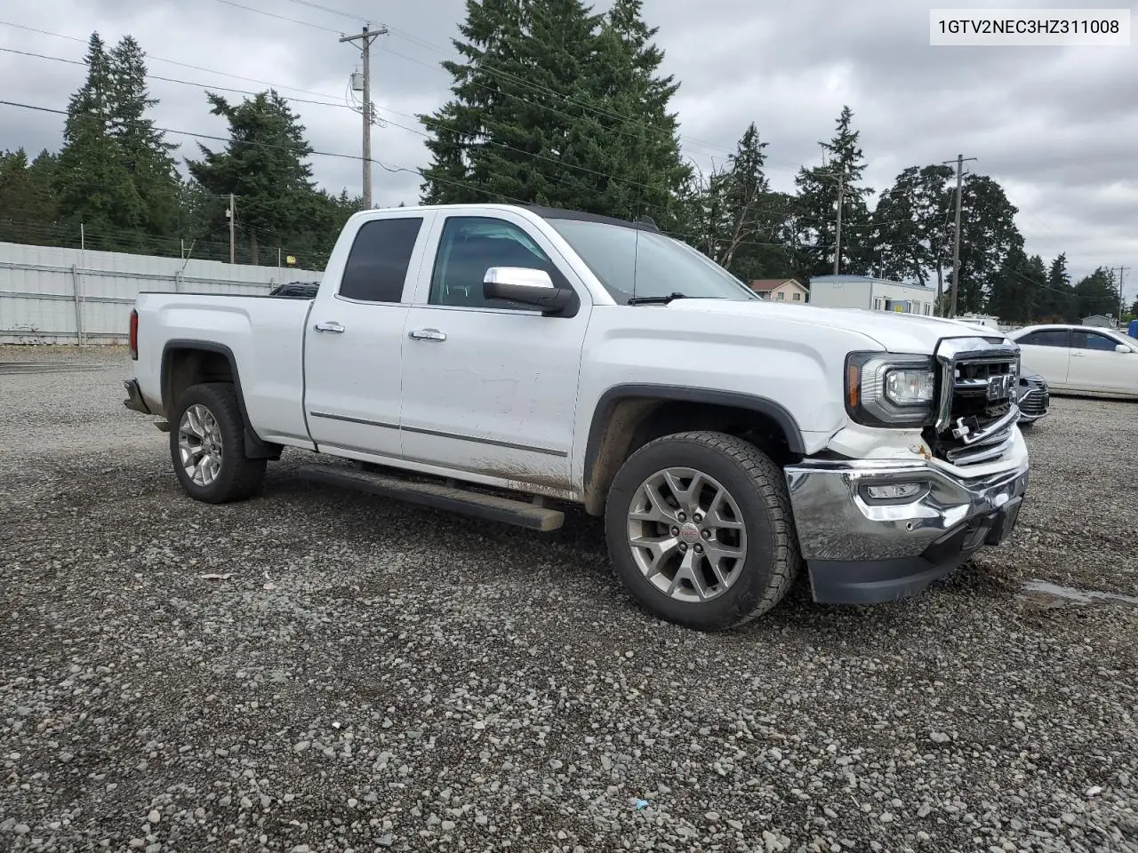 2017 GMC Sierra K1500 Slt VIN: 1GTV2NEC3HZ311008 Lot: 62518205