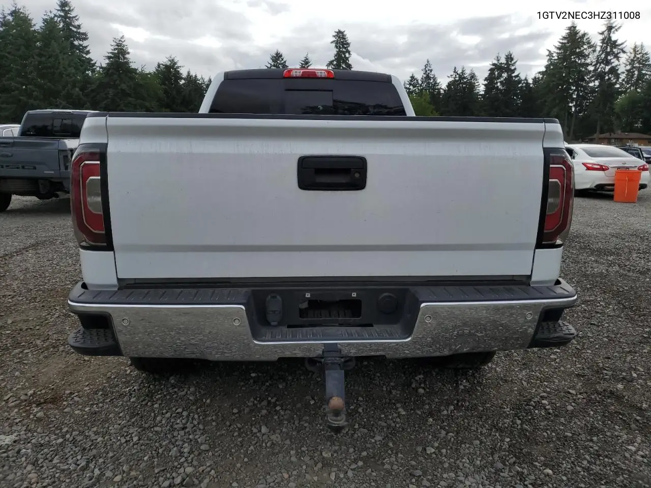2017 GMC Sierra K1500 Slt VIN: 1GTV2NEC3HZ311008 Lot: 62518205