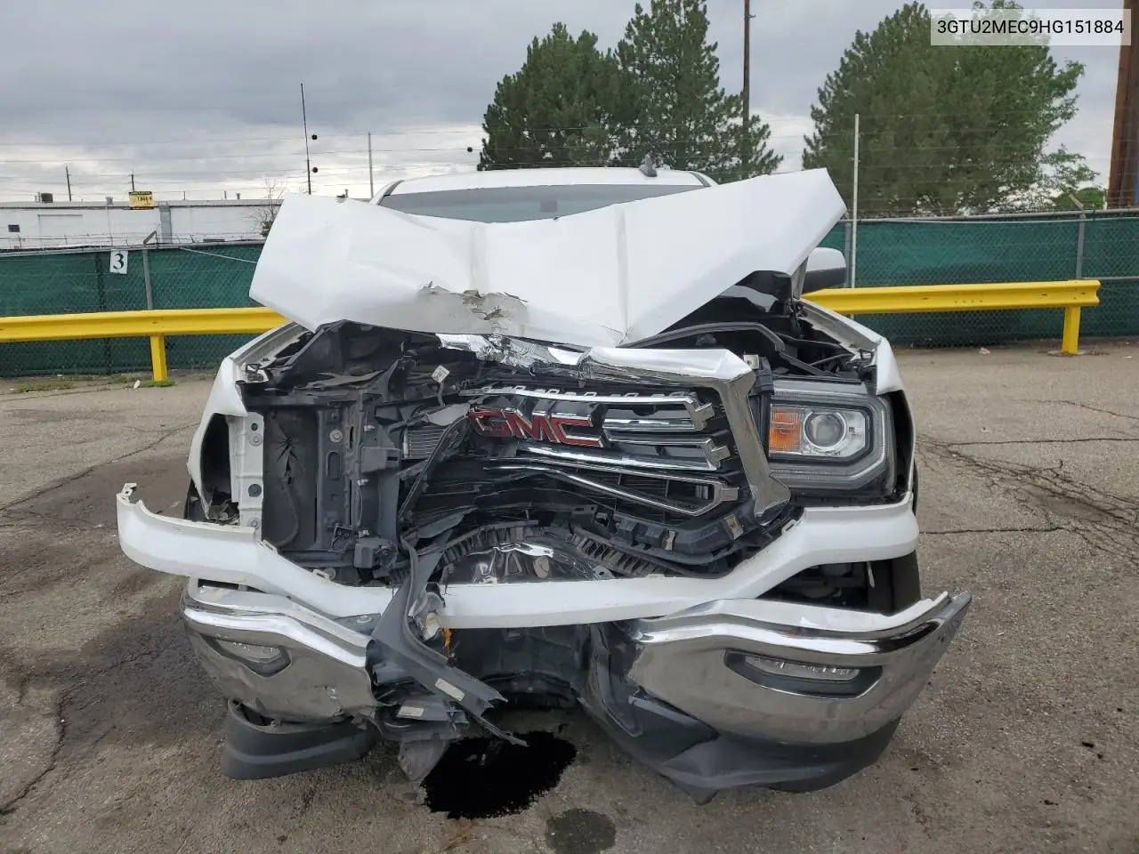 2017 GMC Sierra K1500 Sle VIN: 3GTU2MEC9HG151884 Lot: 62683355