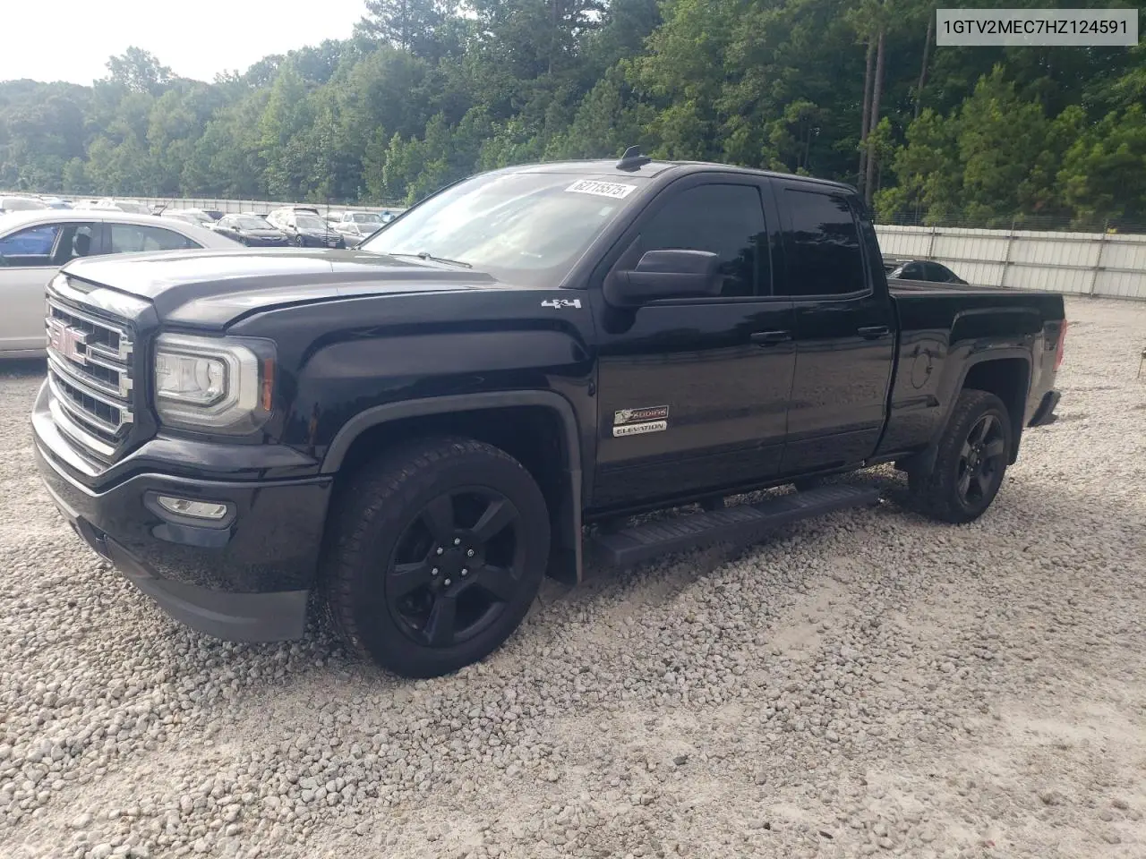 2017 GMC Sierra K1500 Sle VIN: 1GTV2MEC7HZ124591 Lot: 62715575