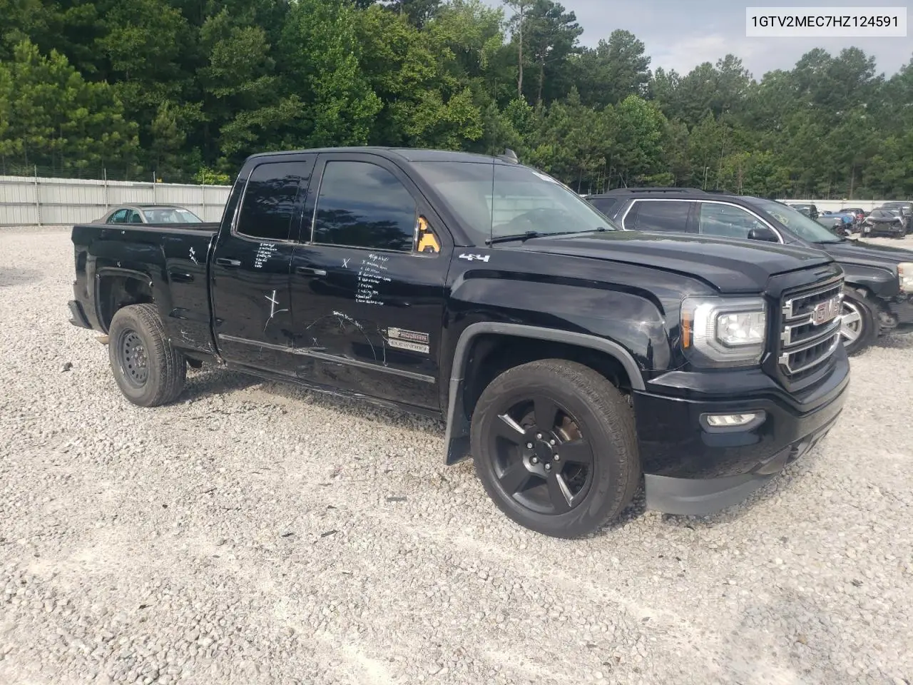 2017 GMC Sierra K1500 Sle VIN: 1GTV2MEC7HZ124591 Lot: 62715575