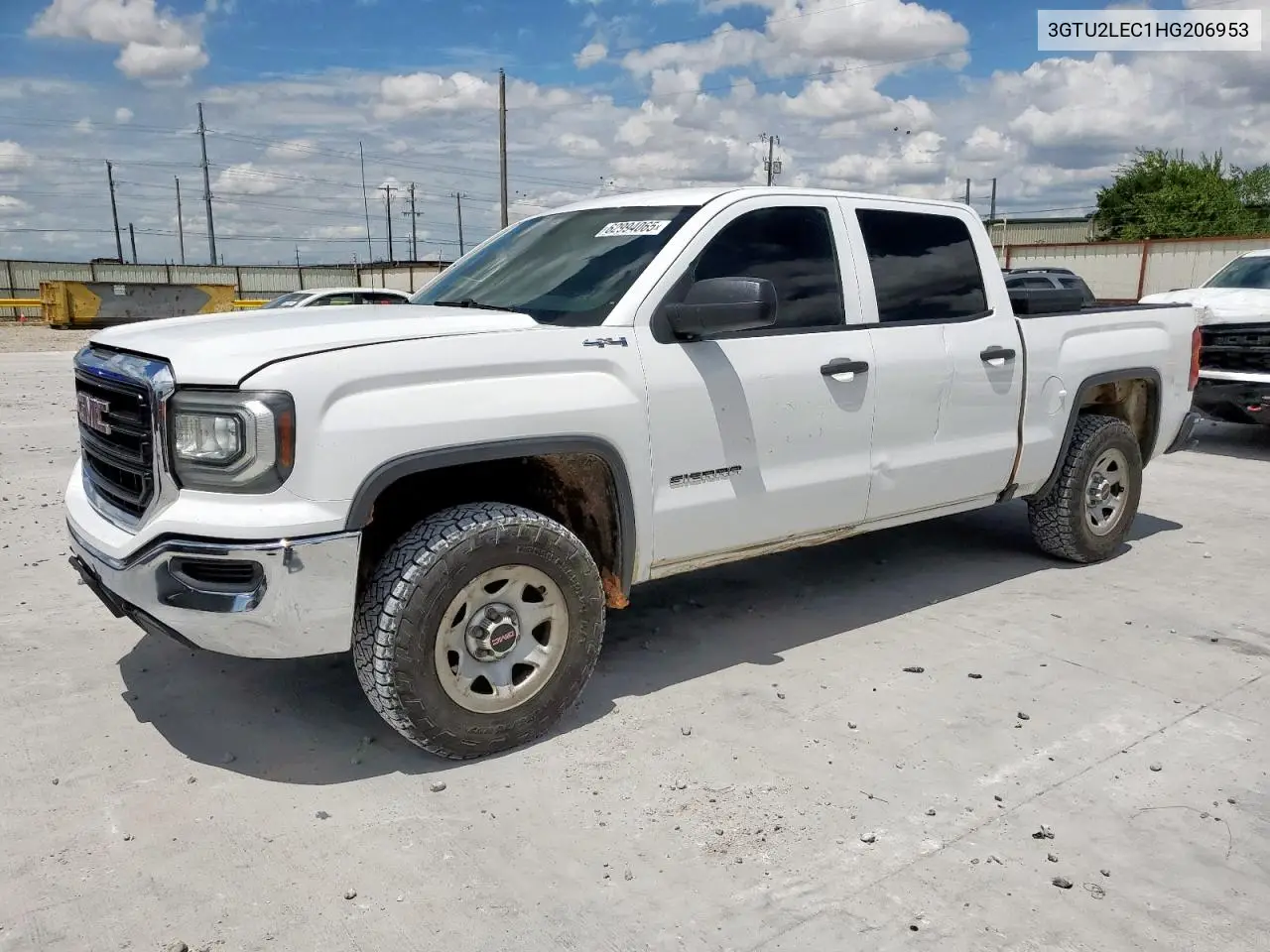 2017 GMC Sierra K1500 VIN: 3GTU2LEC1HG206953 Lot: 62994065