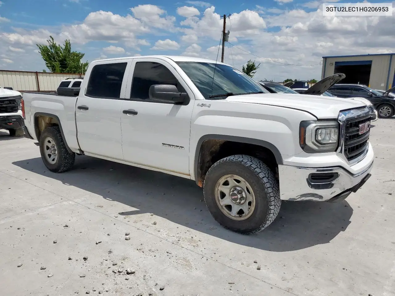 2017 GMC Sierra K1500 VIN: 3GTU2LEC1HG206953 Lot: 62994065