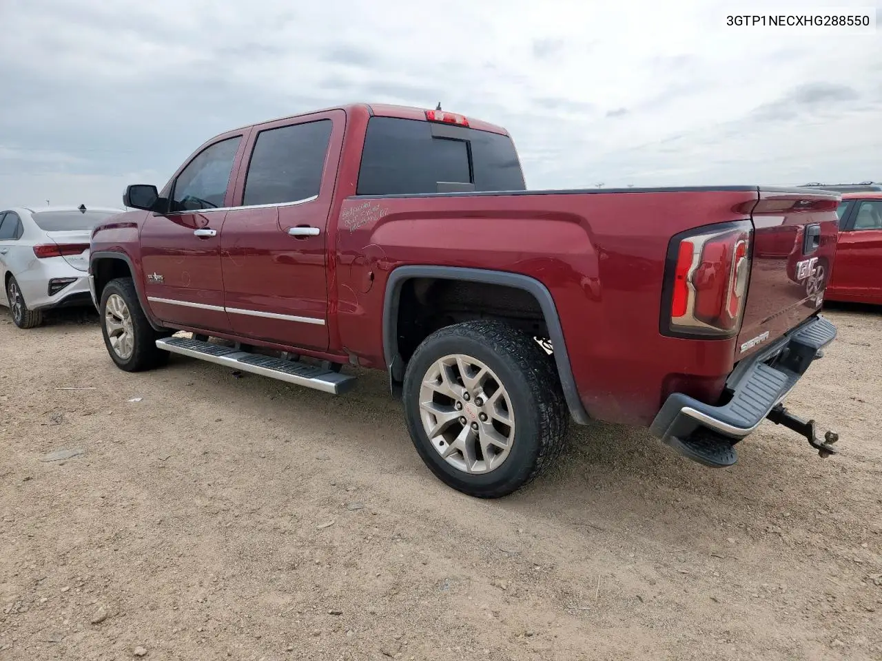 2017 GMC Sierra C1500 Slt VIN: 3GTP1NECXHG288550 Lot: 63095575