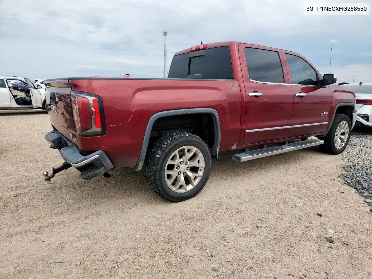 2017 GMC Sierra C1500 Slt VIN: 3GTP1NECXHG288550 Lot: 63095575