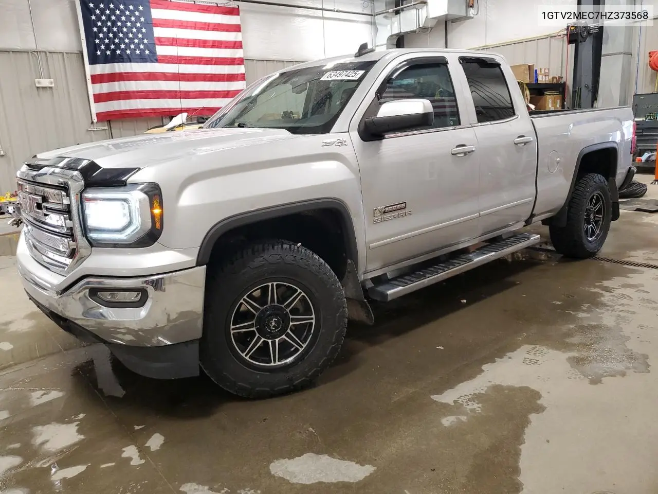 2017 GMC Sierra K1500 Sle VIN: 1GTV2MEC7HZ373568 Lot: 63497425