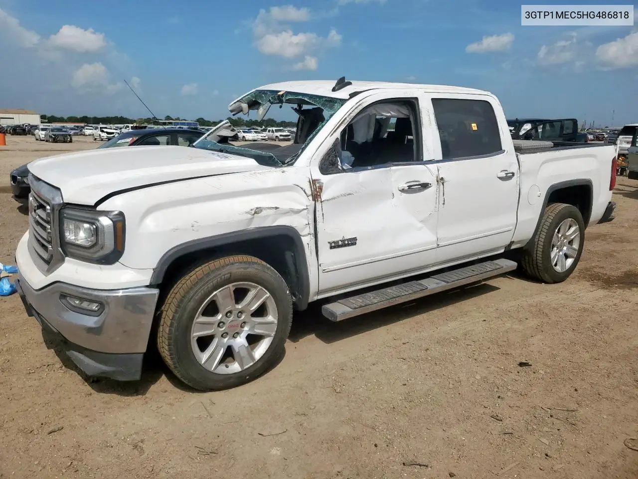 2017 GMC Sierra C1500 Sle VIN: 3GTP1MEC5HG486818 Lot: 64674765