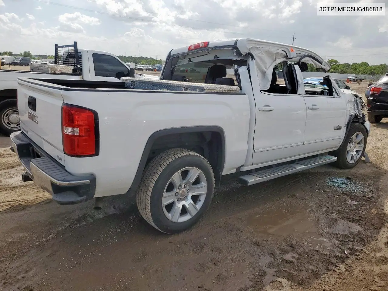 2017 GMC Sierra C1500 Sle VIN: 3GTP1MEC5HG486818 Lot: 64674765