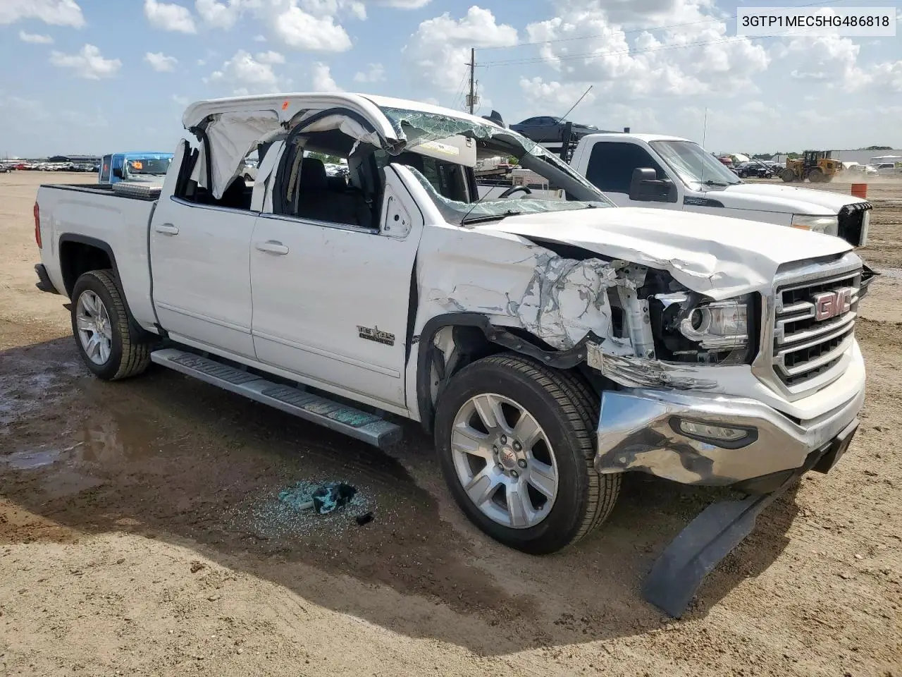 2017 GMC Sierra C1500 Sle VIN: 3GTP1MEC5HG486818 Lot: 64674765