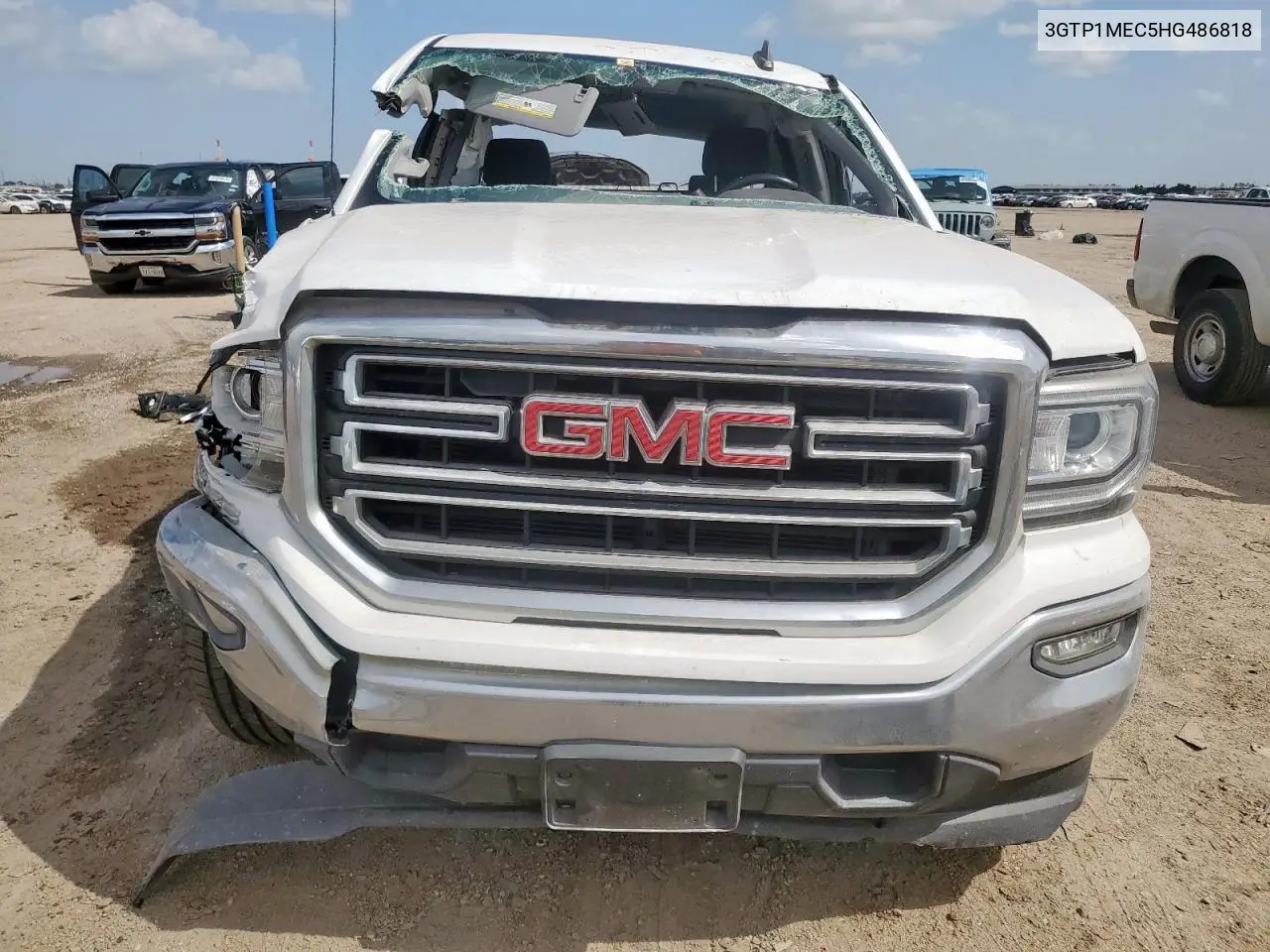 2017 GMC Sierra C1500 Sle VIN: 3GTP1MEC5HG486818 Lot: 64674765