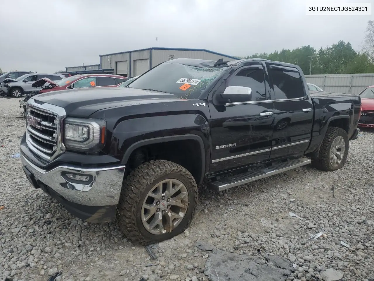 2018 GMC Sierra K1500 Slt VIN: 3GTU2NEC1JG524301 Lot: 56795325