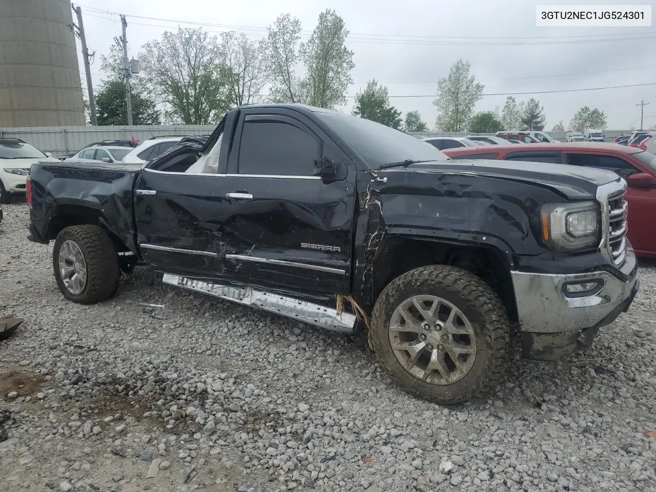 2018 GMC Sierra K1500 Slt VIN: 3GTU2NEC1JG524301 Lot: 56795325