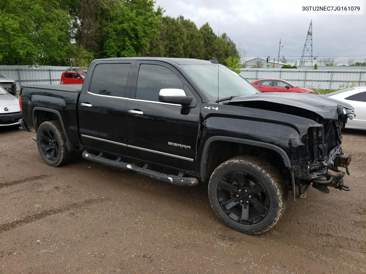2018 GMC Sierra K1500 Slt VIN: 3GTU2NEC7JG161079 Lot: 57047705