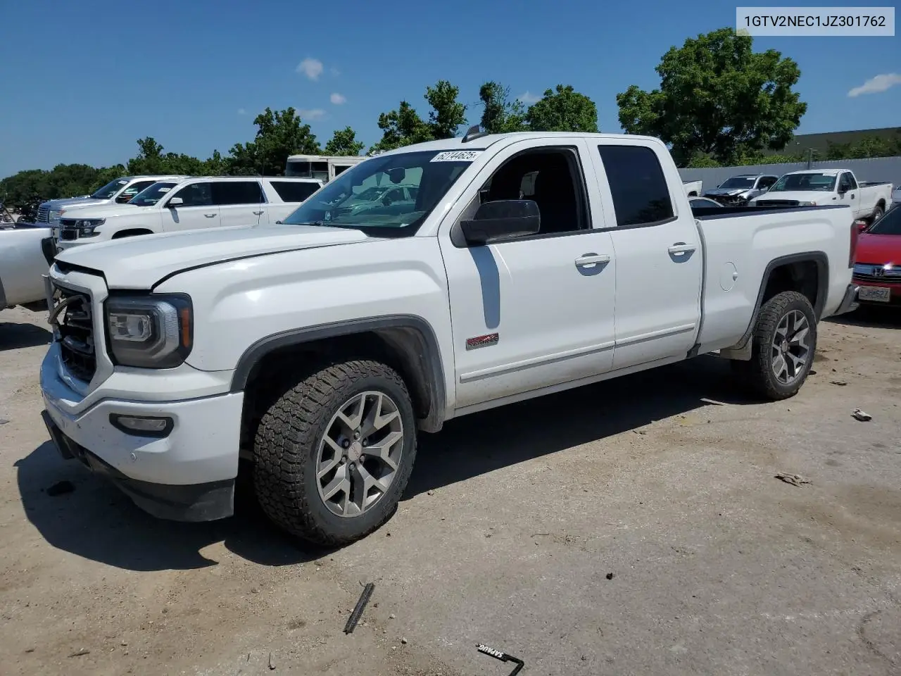 2018 GMC Sierra K1500 Slt VIN: 1GTV2NEC1JZ301762 Lot: 62744625