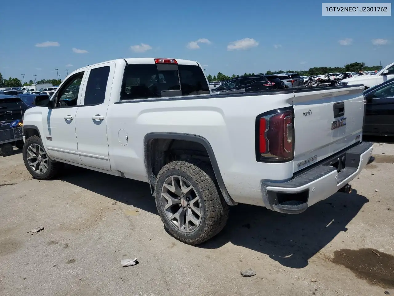 2018 GMC Sierra K1500 Slt VIN: 1GTV2NEC1JZ301762 Lot: 62744625