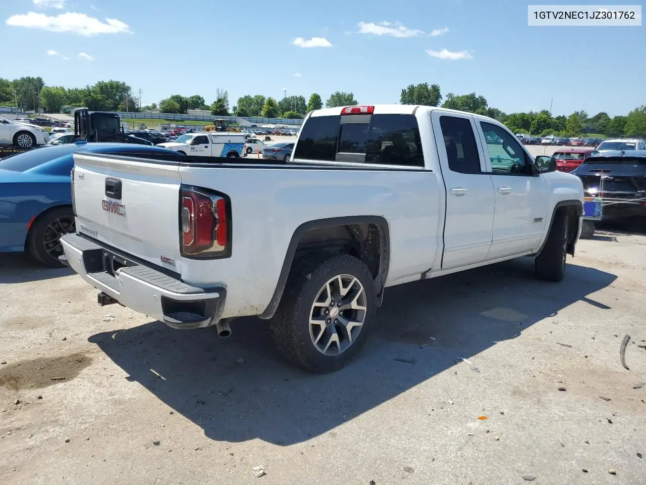 2018 GMC Sierra K1500 Slt VIN: 1GTV2NEC1JZ301762 Lot: 62744625