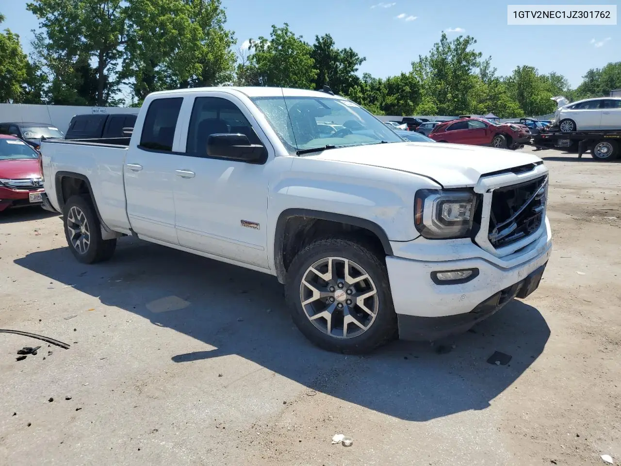 2018 GMC Sierra K1500 Slt VIN: 1GTV2NEC1JZ301762 Lot: 62744625