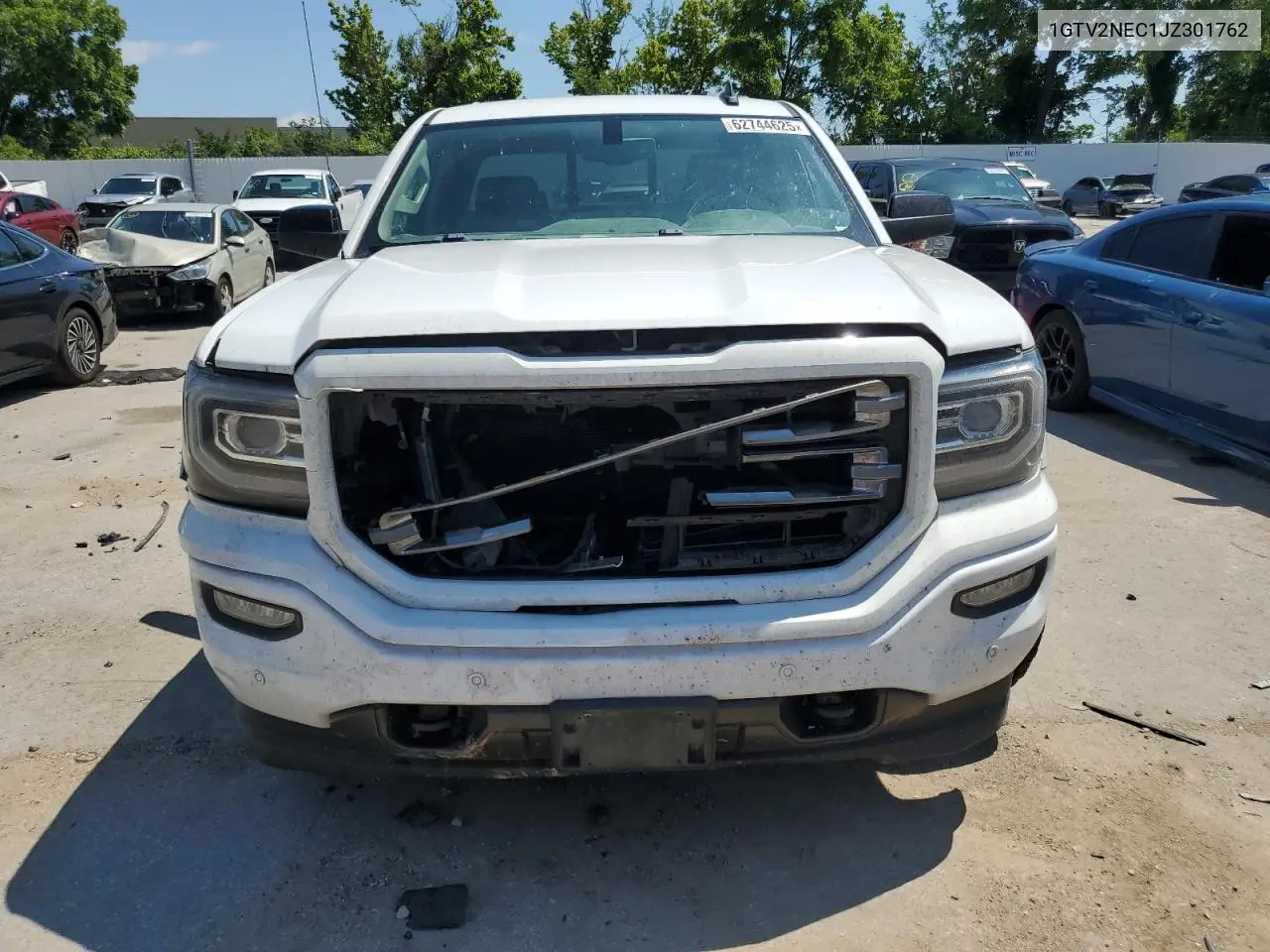 2018 GMC Sierra K1500 Slt VIN: 1GTV2NEC1JZ301762 Lot: 62744625