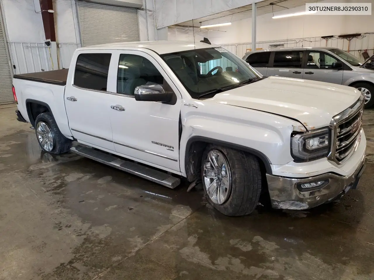 2018 GMC Sierra K1500 Slt VIN: 3GTU2NER8JG290310 Lot: 62872655