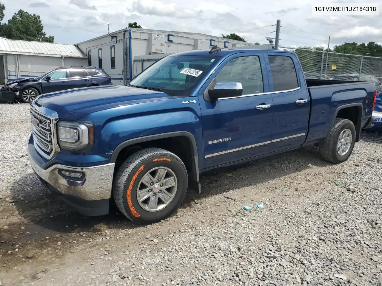 2018 GMC Sierra K1500 Sle VIN: 1GTV2MEH1JZ184318 Lot: 62942295