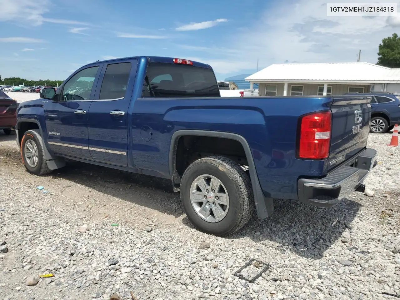 2018 GMC Sierra K1500 Sle VIN: 1GTV2MEH1JZ184318 Lot: 62942295