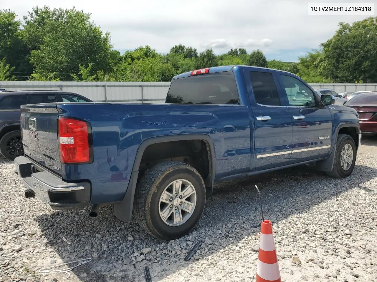 2018 GMC Sierra K1500 Sle VIN: 1GTV2MEH1JZ184318 Lot: 62942295