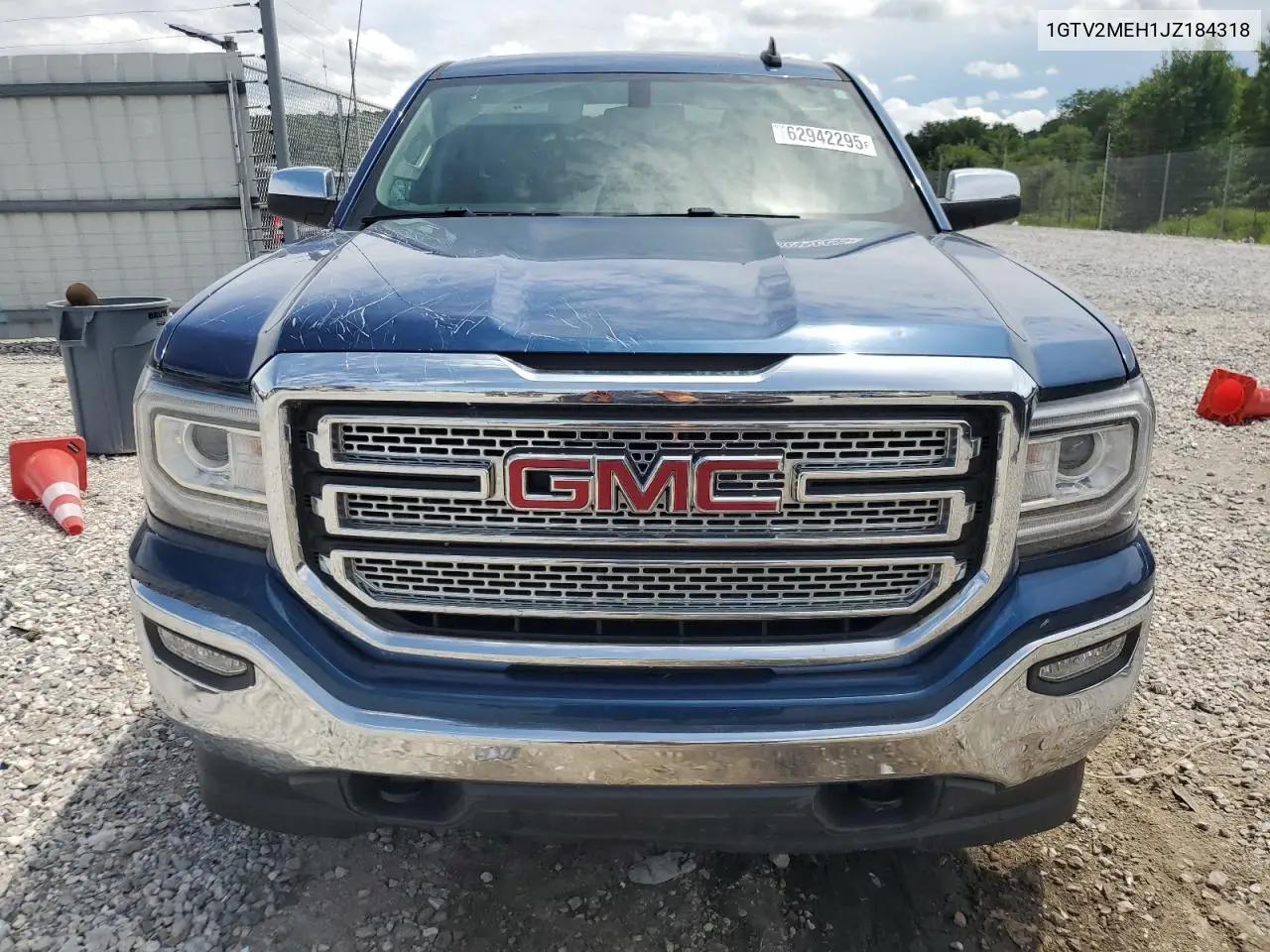 2018 GMC Sierra K1500 Sle VIN: 1GTV2MEH1JZ184318 Lot: 62942295