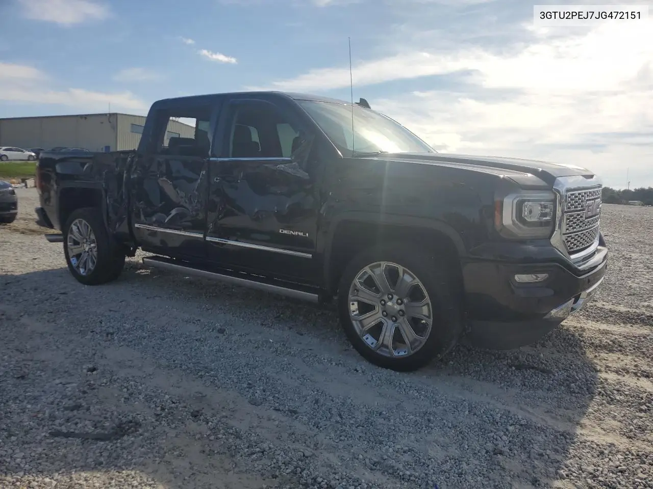 2018 GMC Sierra K1500 Denali VIN: 3GTU2PEJ7JG472151 Lot: 63040385