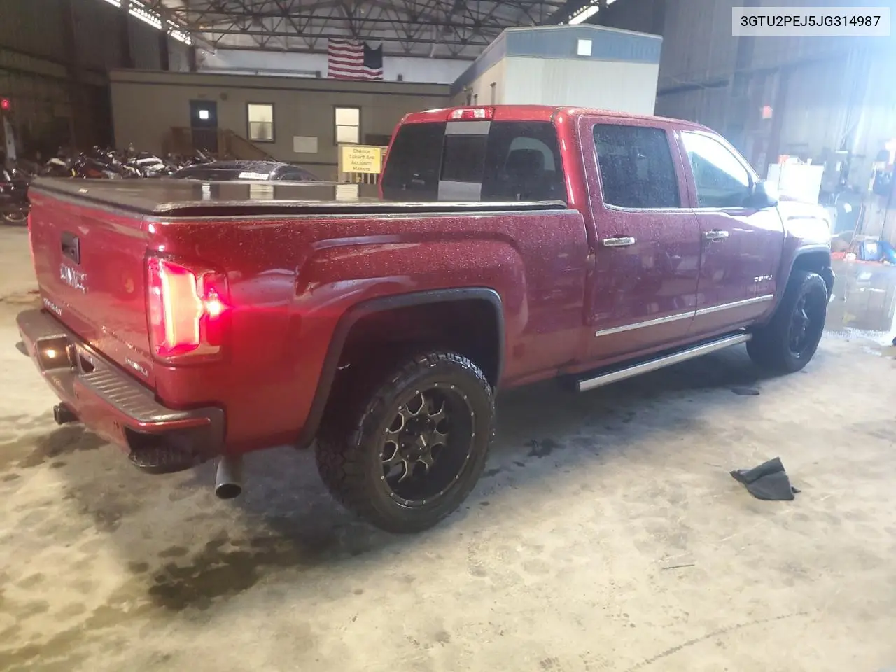 2018 GMC Sierra K1500 Denali VIN: 3GTU2PEJ5JG314987 Lot: 63159145