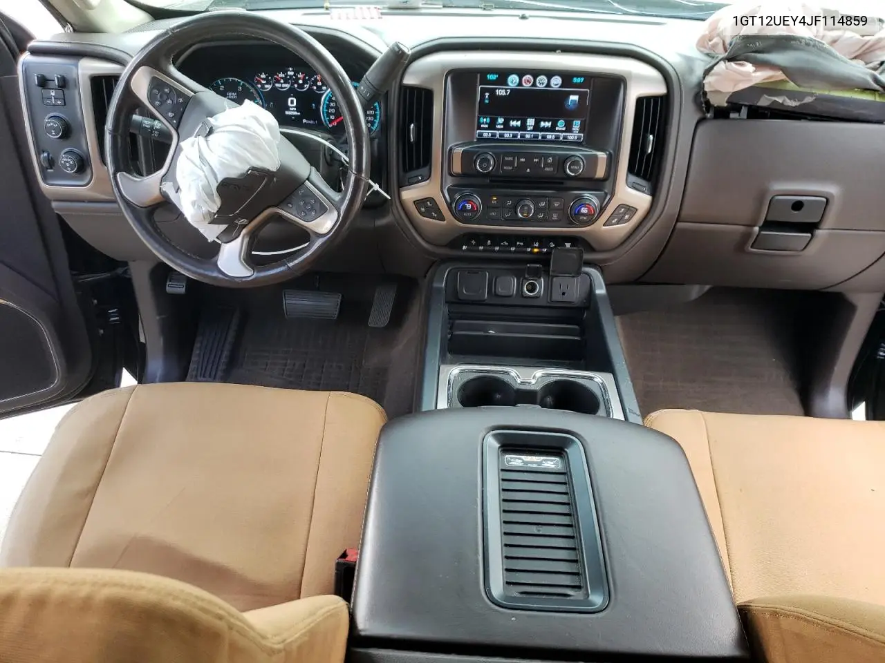 2018 GMC Sierra K2500 Denali VIN: 1GT12UEY4JF114859 Lot: 64654545