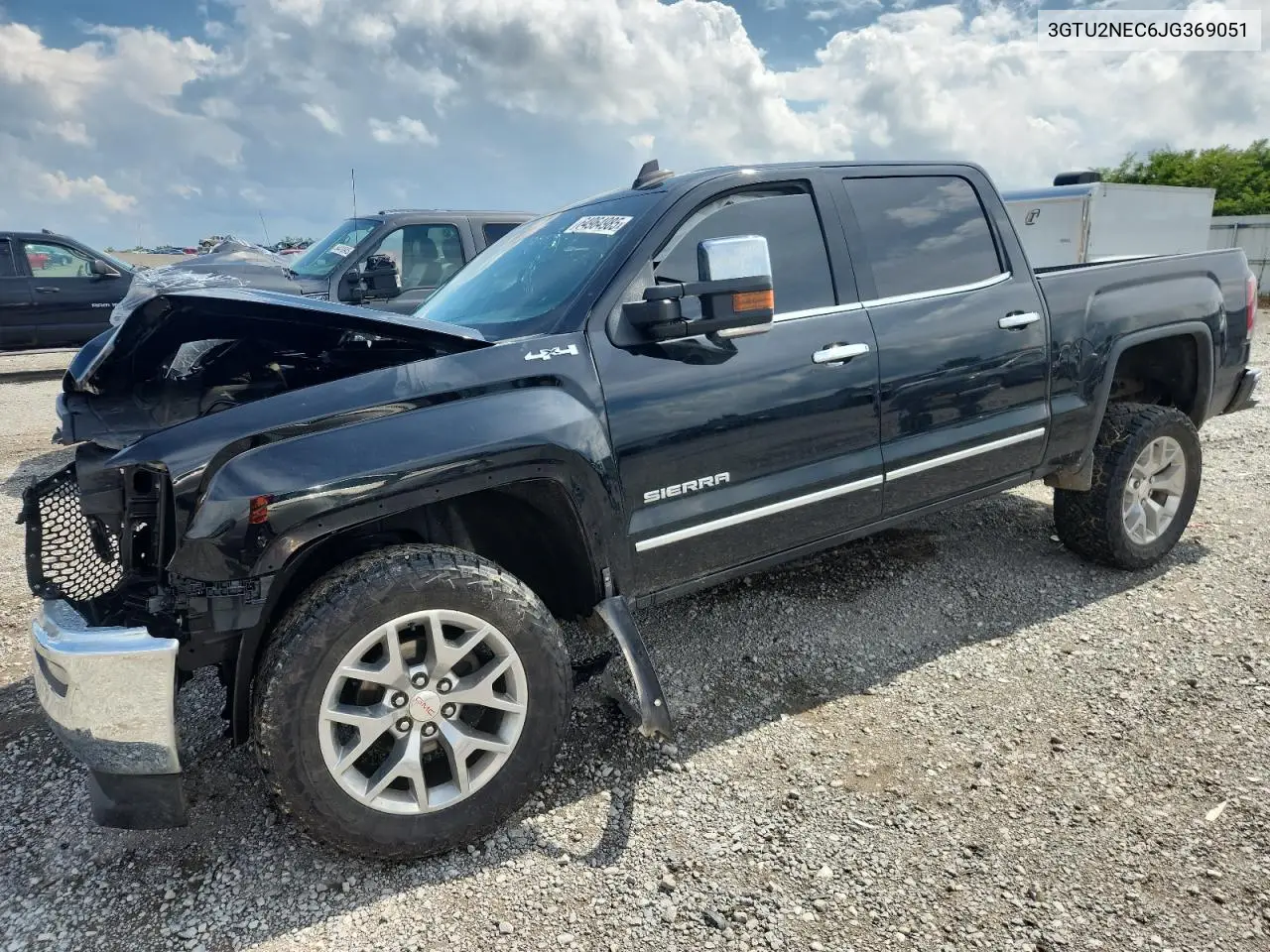 2018 GMC Sierra K1500 Slt VIN: 3GTU2NEC6JG369051 Lot: 64964985