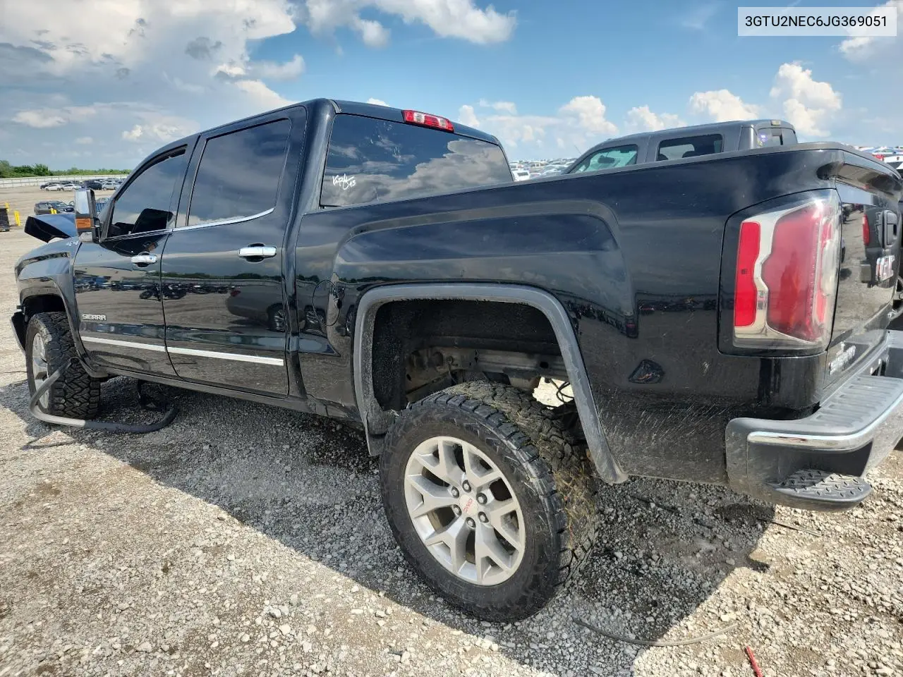 2018 GMC Sierra K1500 Slt VIN: 3GTU2NEC6JG369051 Lot: 64964985