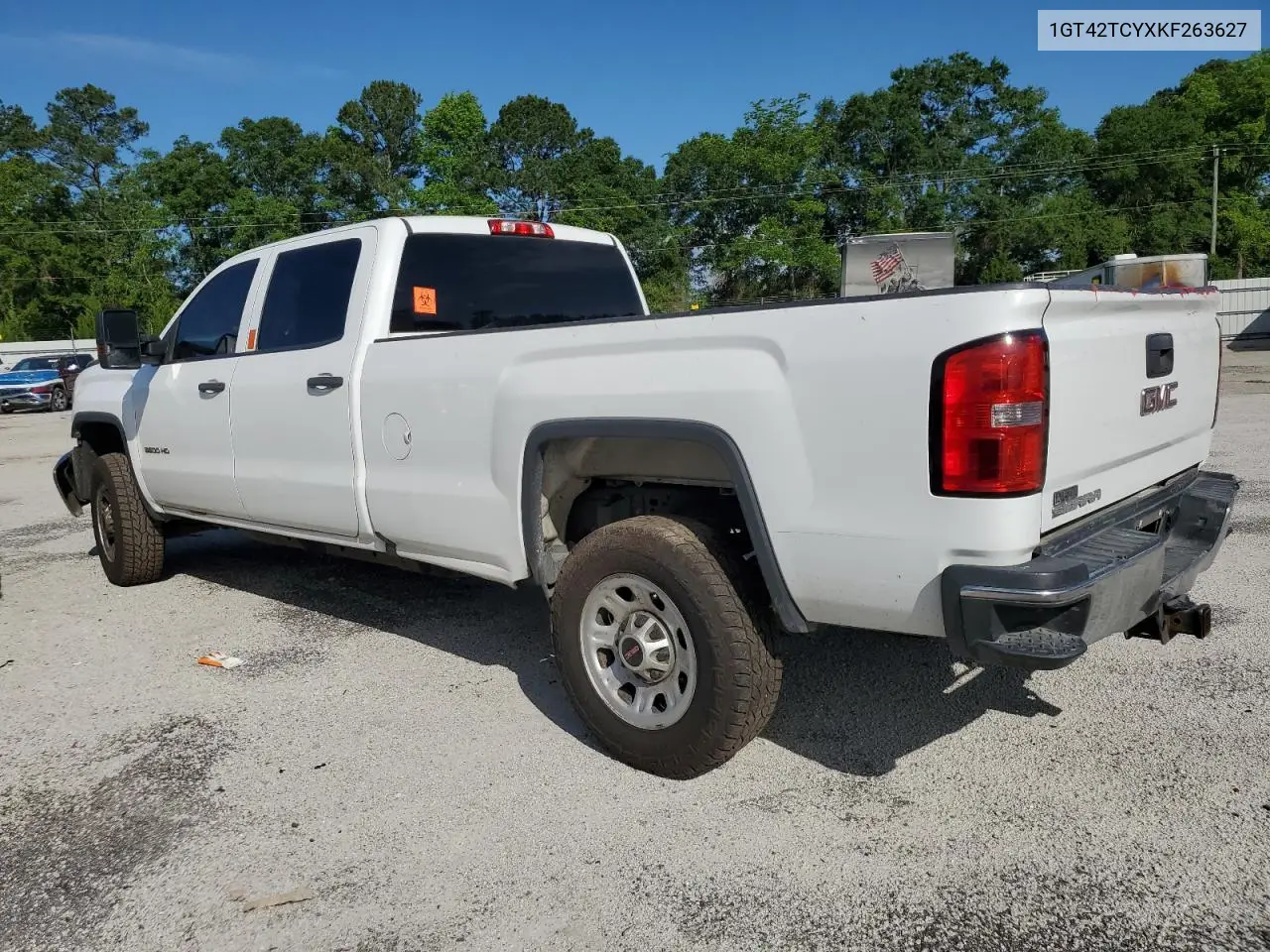 2019 GMC Sierra K3500 VIN: 1GT42TCYXKF263627 Lot: 56219135