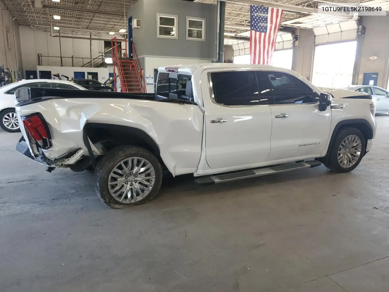 2019 GMC Sierra K1500 Denali VIN: 1GTU9FEL5KZ198649 Lot: 56993315
