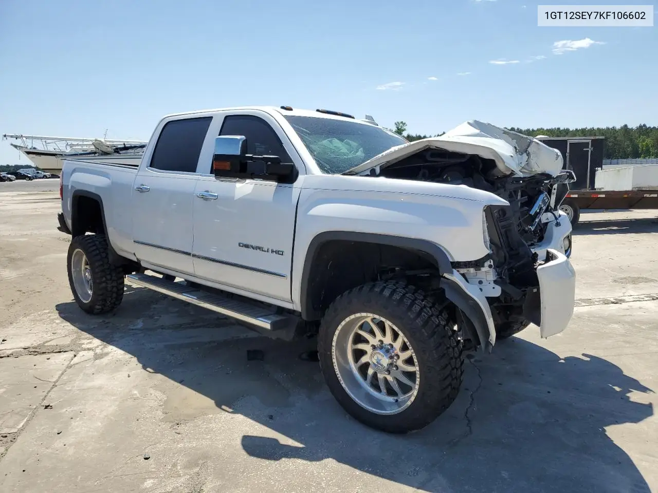 2019 GMC Sierra K2500 Denali VIN: 1GT12SEY7KF106602 Lot: 58295005