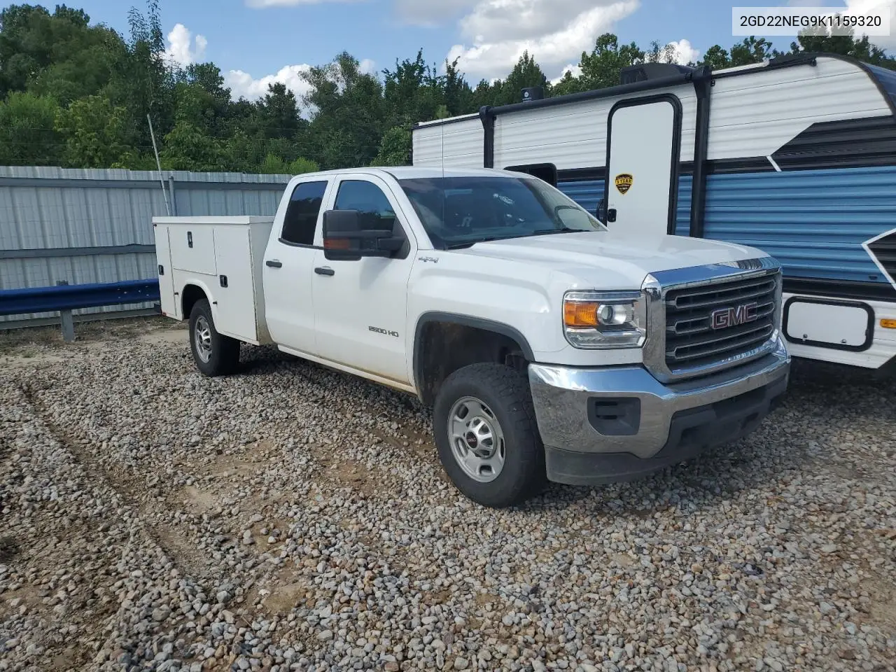 2019 GMC Sierra K2500 Heavy Duty VIN: 2GD22NEG9K1159320 Lot: 60855485