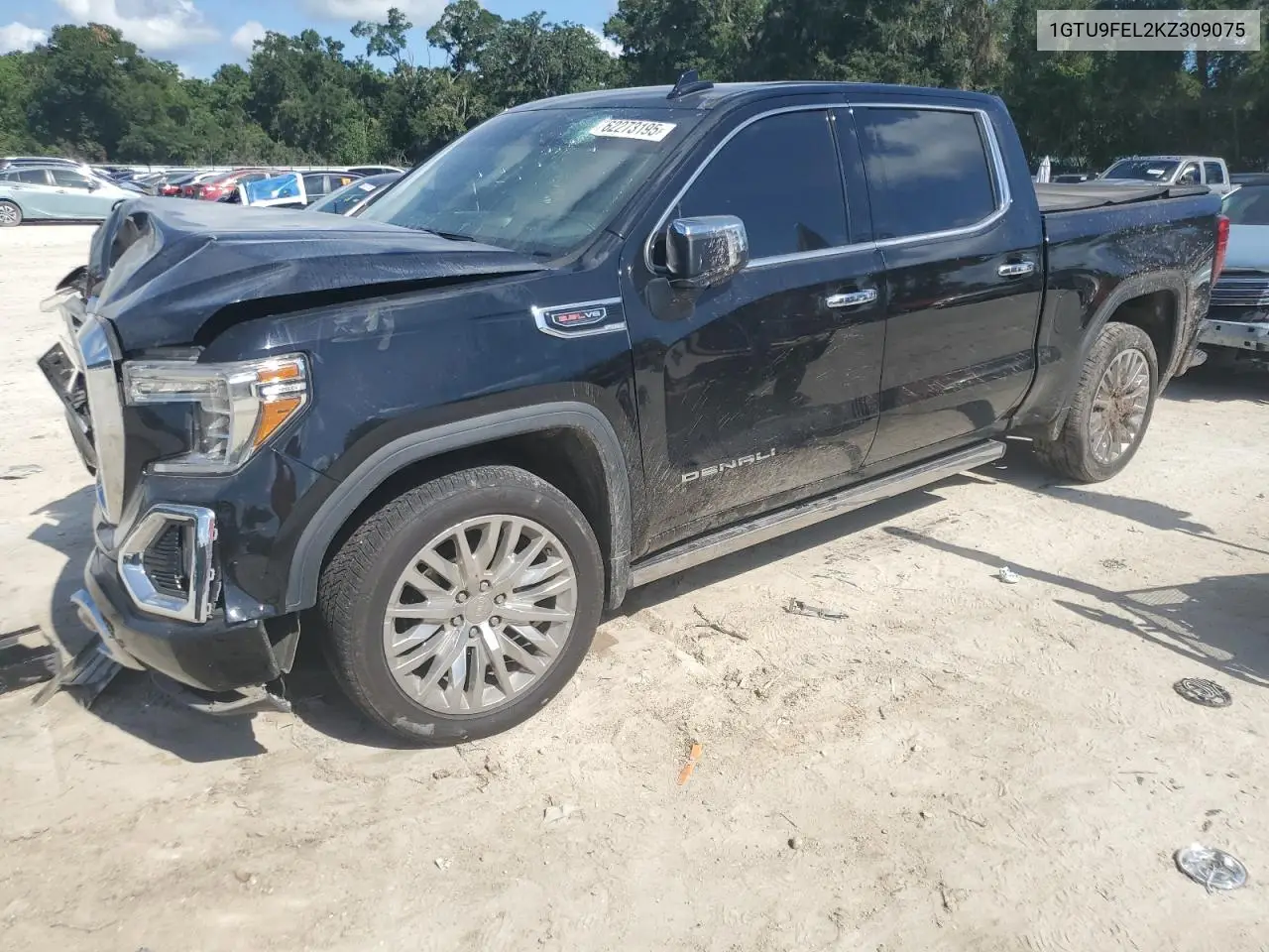 2019 GMC Sierra K1500 Denali VIN: 1GTU9FEL2KZ309075 Lot: 62273195