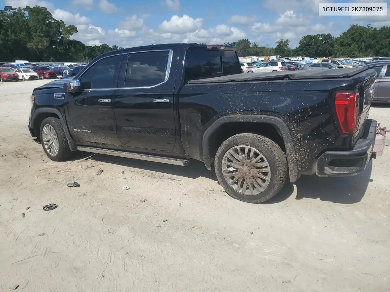 2019 GMC Sierra K1500 Denali VIN: 1GTU9FEL2KZ309075 Lot: 62273195