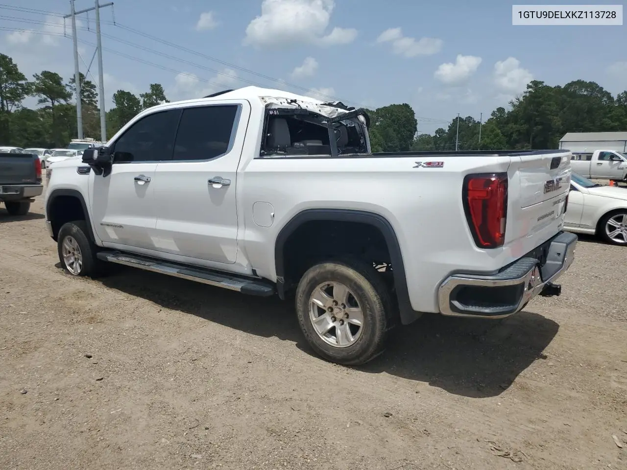 1GTU9DELXKZ113728 2019 GMC Sierra K1500 Slt