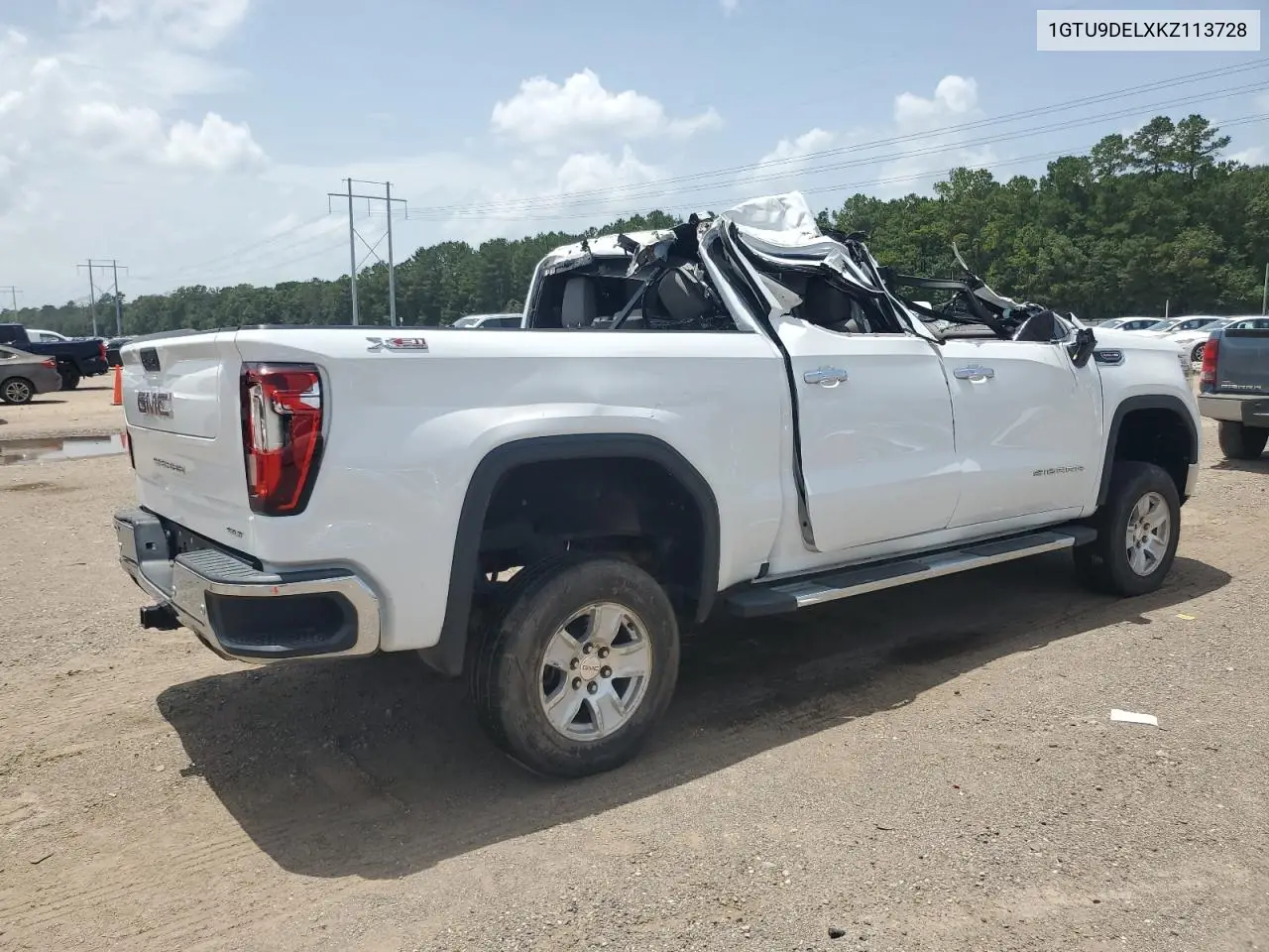 1GTU9DELXKZ113728 2019 GMC Sierra K1500 Slt