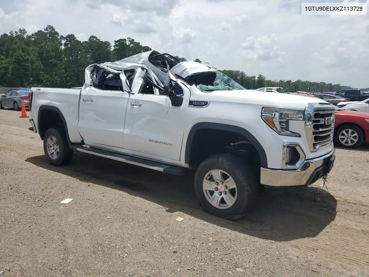 1GTU9DELXKZ113728 2019 GMC Sierra K1500 Slt