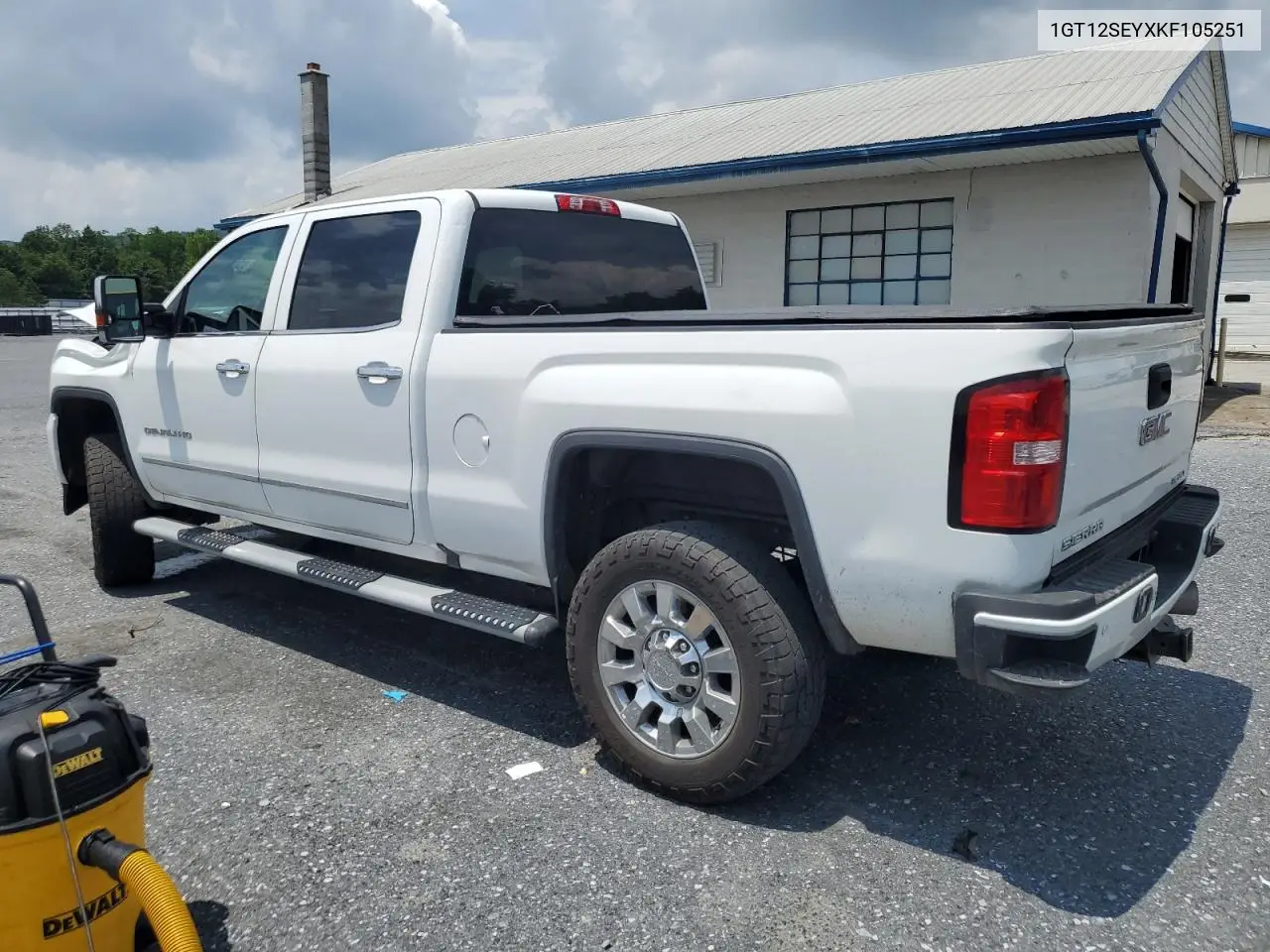 2019 GMC Sierra K2500 Denali VIN: 1GT12SEYXKF105251 Lot: 63069015
