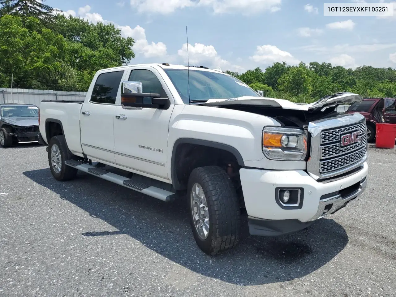 2019 GMC Sierra K2500 Denali VIN: 1GT12SEYXKF105251 Lot: 63069015